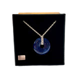 Pendentif lapis lazuli mystère bleu