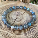 Bracelet labradorite qualité AA